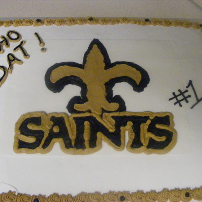 Saints Cake