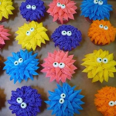 Monster Cupcakes