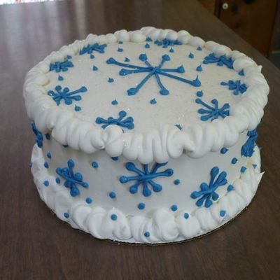 Snowflake Cake