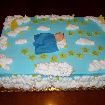 Mcclintock Shower Cake