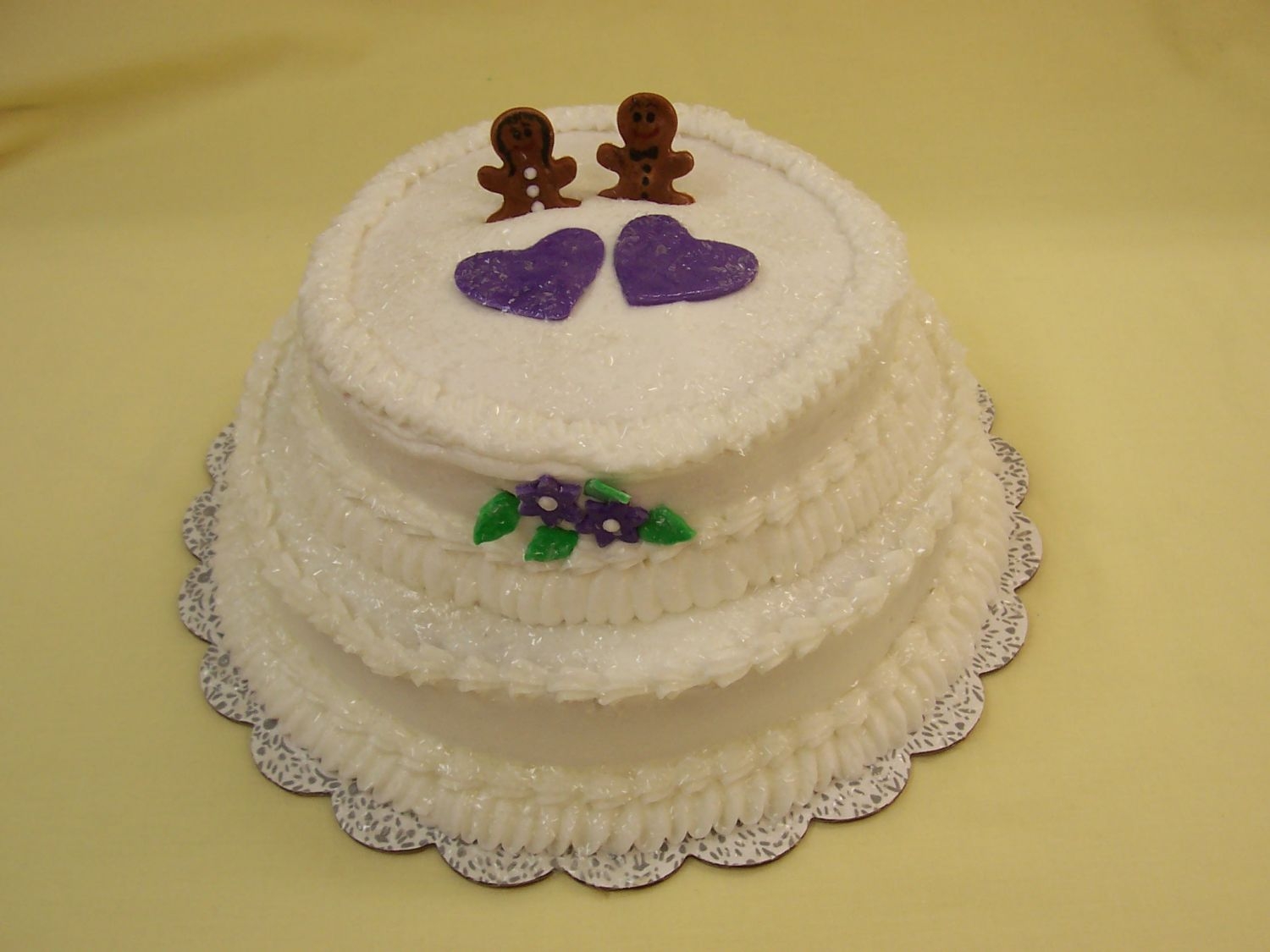 Christmas Wedding Cake