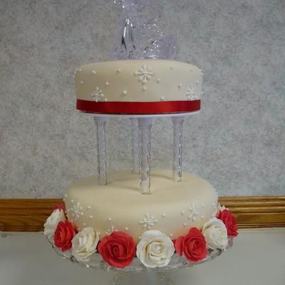 Winter Wedding Cake