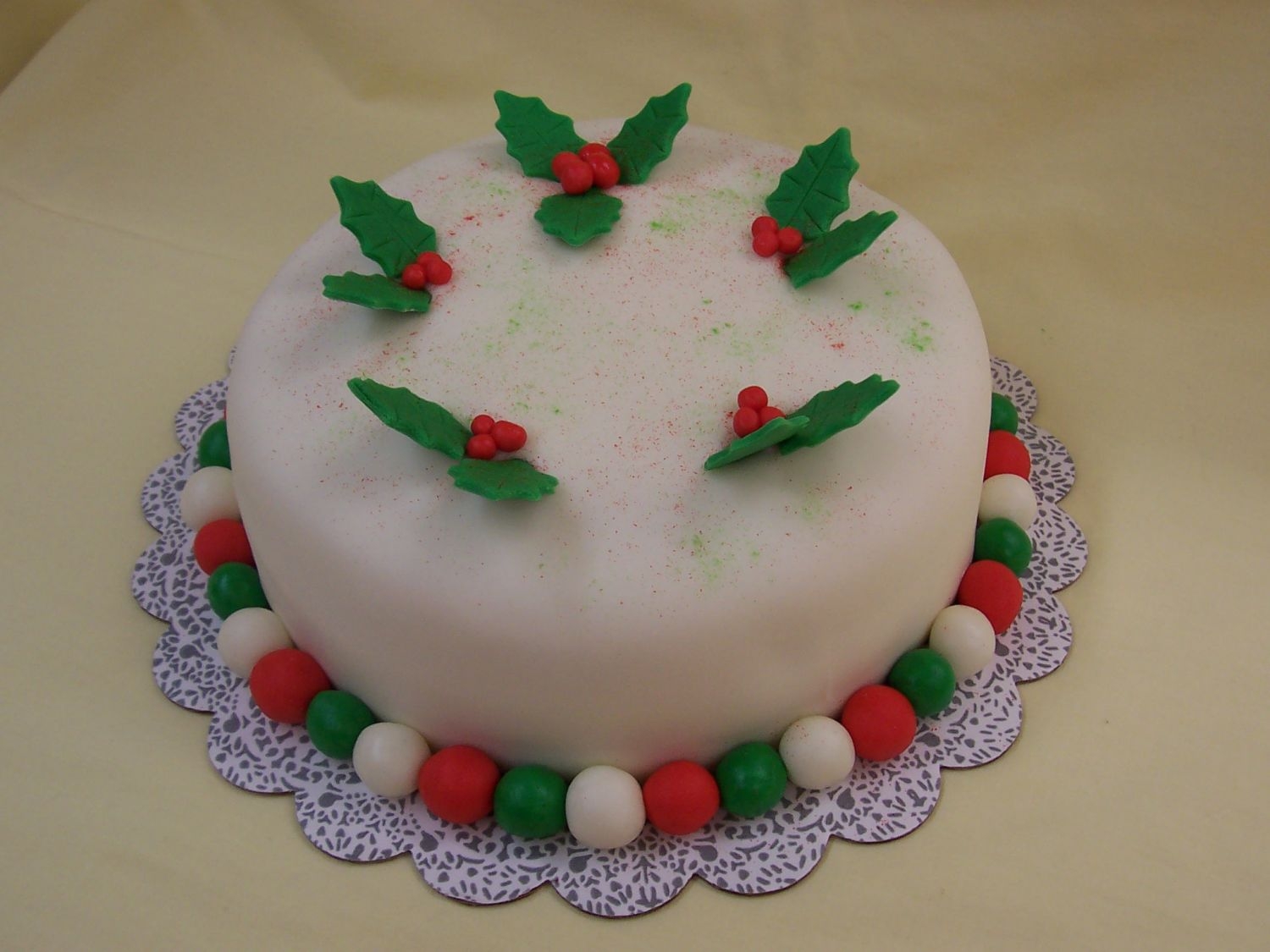 Holly Cake