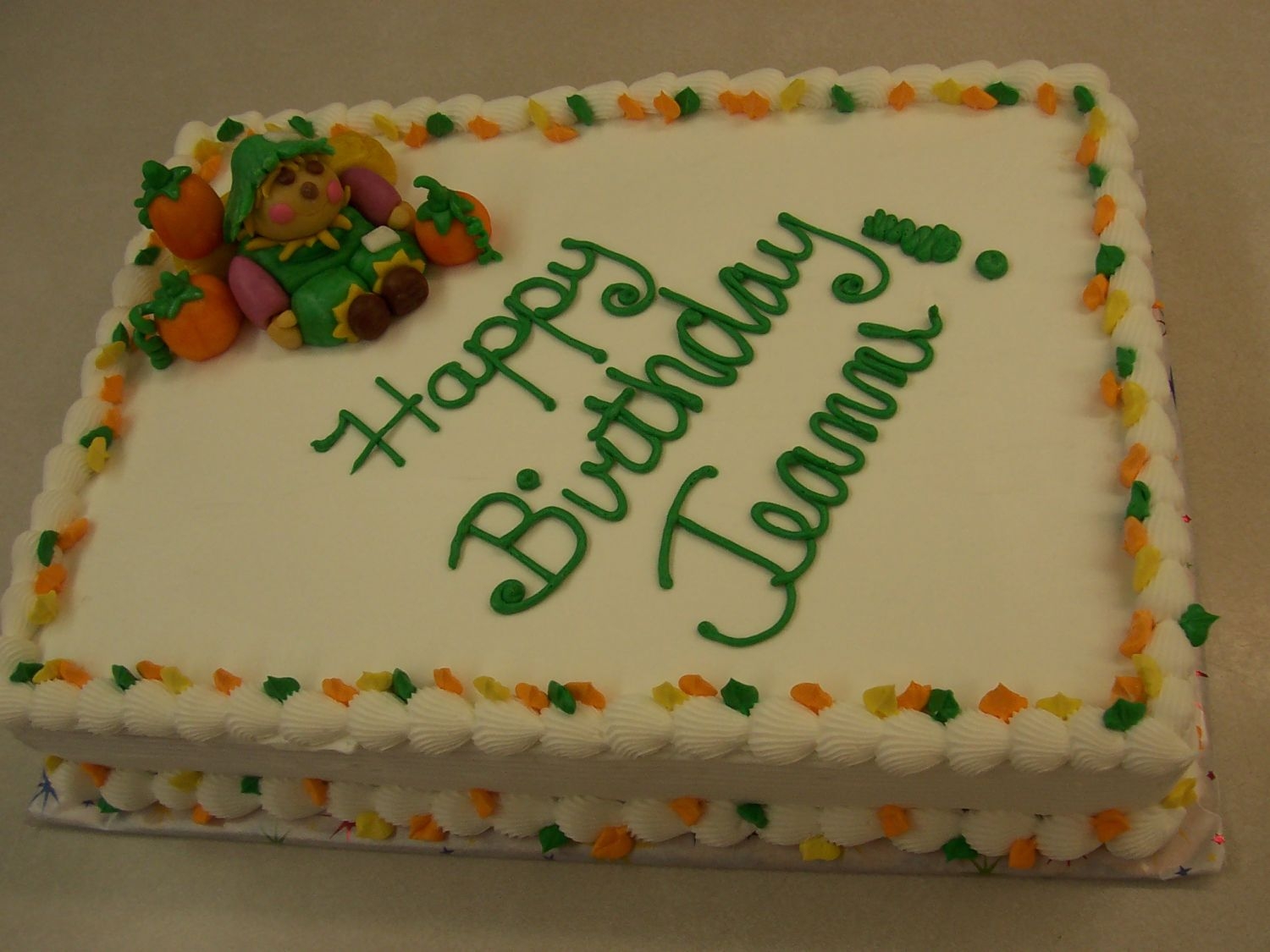 Scarecrow Birthday