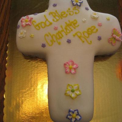 Baptism Cake