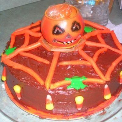 First Halloween Cake