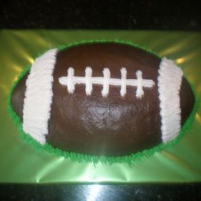 Football Smash Cake