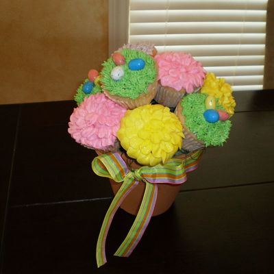 Easter Cupcake Bouquet