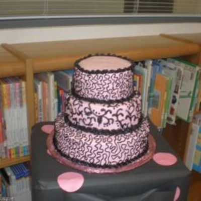 Pink And Black Shower