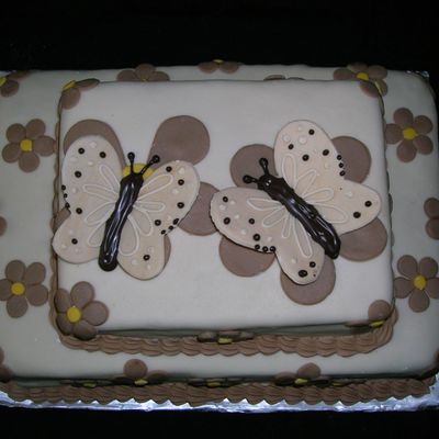 Flowers And Butterflies