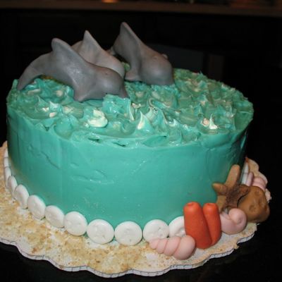 Dolphin Cake
