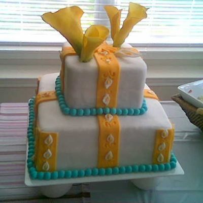 Calla Lily Cake