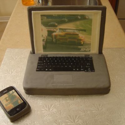 Laptop And Iphone