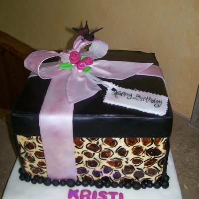 Animal Print Gift Box