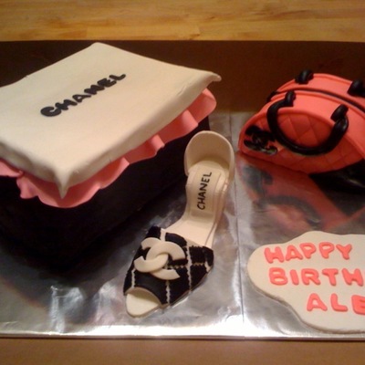 Chanel Purse And Shoe
