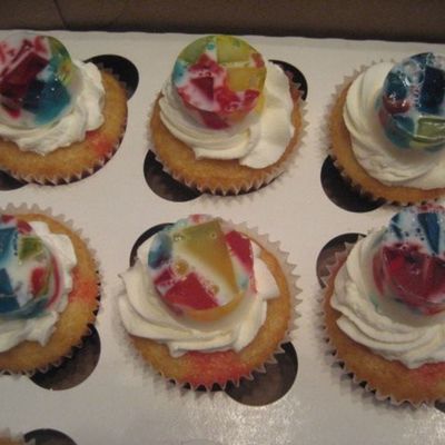 Jello Shot Cupcakes