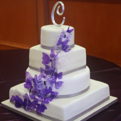 Butterfly Wedding Cake