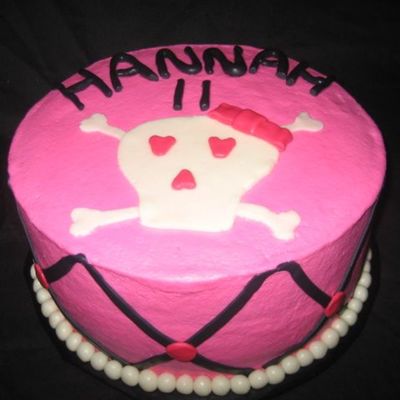 Pink Girlie Skull