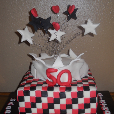 Fondant Tile Birthday