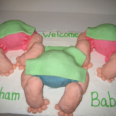 Triplet Baby Bottoms