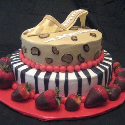 Animal Print With Strawberries