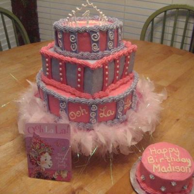 Fancy Nancy Cake