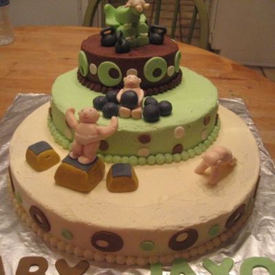 Fitness Baby Cake