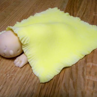 Fondant Baby Girl