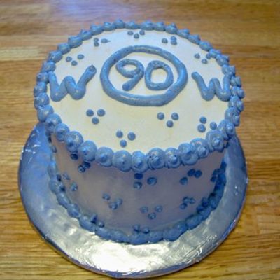 90Th Birthday Cake