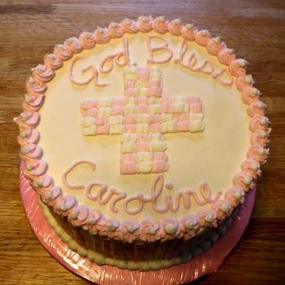 Baptism Cake