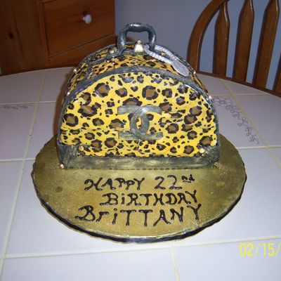 Leopard Purse Cake