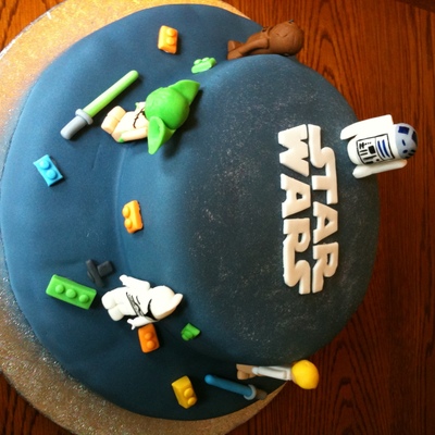Star Wars Lego Cake