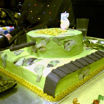 Army Tank Cake