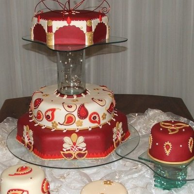 Torta De Bodas En India