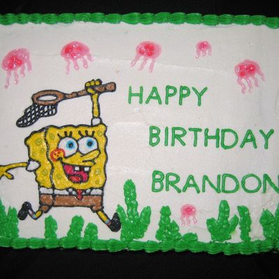 Spongebob Birthday Cake