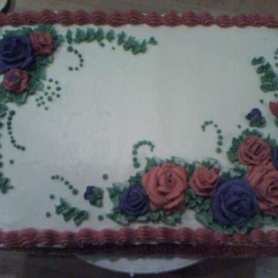 Cake With Roses