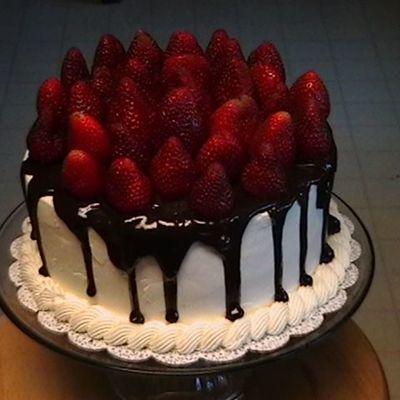 Strawberry Choc Ganache