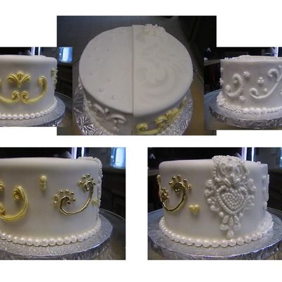 Bridal Sampler Cake