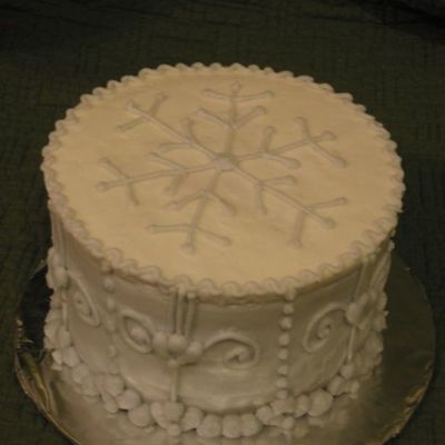 Practice Snowflake Cake