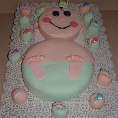 Wilton Baby Shower Cake
