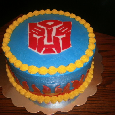 Transformer Cake