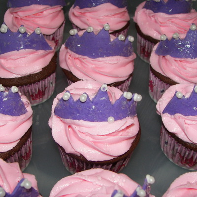Princess Crown Cupcakes