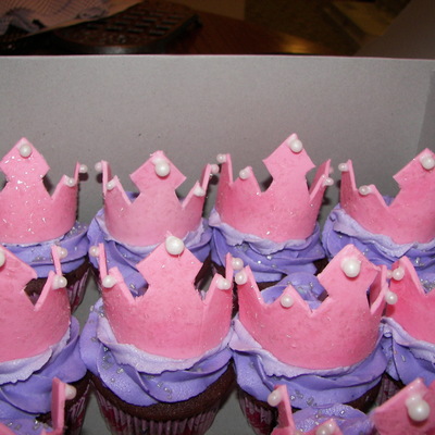 Princess Crown Cupcakes