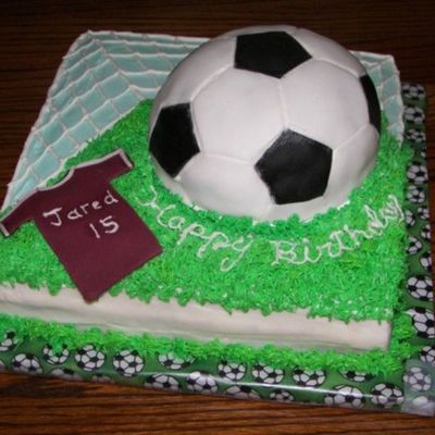 Soccer Ball Cake