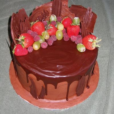 Chocolate With Fresh Fruit