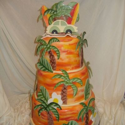 Palm Tree - Surfer Theme