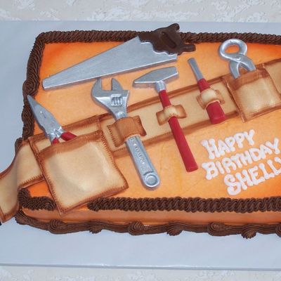 Tool Belt Cake