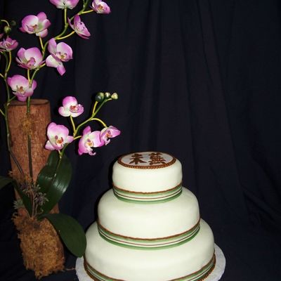 Asian Themed Baby Shower Cake