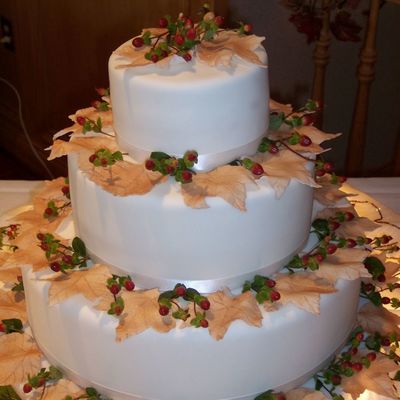 Fall Leaf Wedding Design