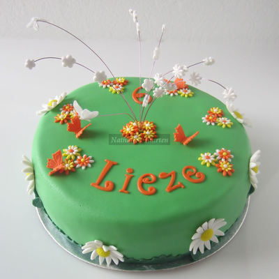Flowers And Butterfly's